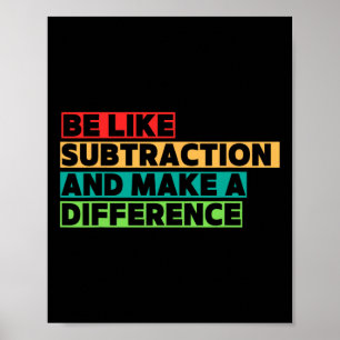 Grappige wiskundeleraar Wiskunde liefhebber citate Poster