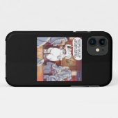 Grappige Witte Olifant iPhone 5 Hoes (Achterkant (horizontaal))