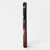 grappige witte pitbull hond op de bank Case-Mate iPhone case (Achterkant/links)