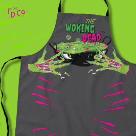 Grappige Woking Dead Zombie Rippin 'Eyeball Poppin Schort