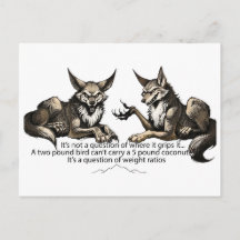 Grappige Wolf Gewichtsverhoudingen Kaart