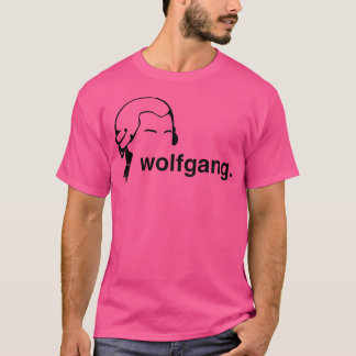 Grappige Wolfgang Amadeus Mozart Klassieke Muziek  T-shirt