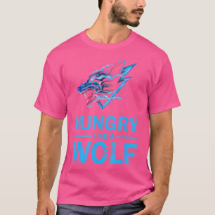 Grappige wolven hebben honger als een wolf t-shirt