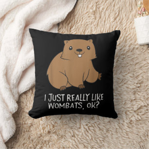 Grappige Wombats Ik Hou Gewoon Echt Van Wombats Ok Kussen