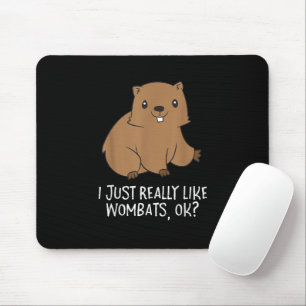 Grappige Wombats Ik Hou Gewoon Echt Van Wombats Ok Muismat