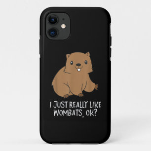 Grappige Wombats Ik Vind Wombats Eigenlijk Echt Le iPhone 11 Hoesje