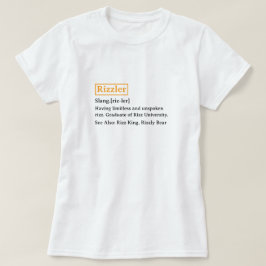 Grappige woordenboekdefinitie Rizzler T-shirt