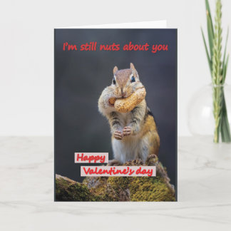 Grappige, woordspeling Valentijnsdag wenskaart Kaart