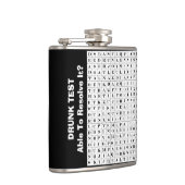 grappige woordzoeker heupfles (Rechts)