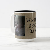 Grappige World's Best Dad Mok (Voorkant links)