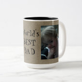 Grappige World's Best Dad Mok (Voorkant rechts)