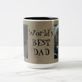 Grappige World's Best Dad Mok (Center)