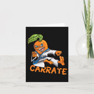 Grappige Wortel Karate Mail Martial Arts Mart Kaart
