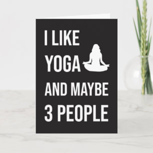 Grappige Yogakaarten Meditatie Vrede Kaart