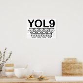 Grappige YOL9 Poster (Keuken)
