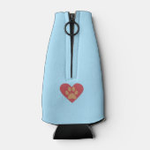 Grappige Yorkshire Terrier Flessenkoeler Flesjeskoeler (Achterkant)