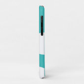 Grappige zeemeeuwen illustratie turquoise Case-Mate iPhone case (Achterkant/links)