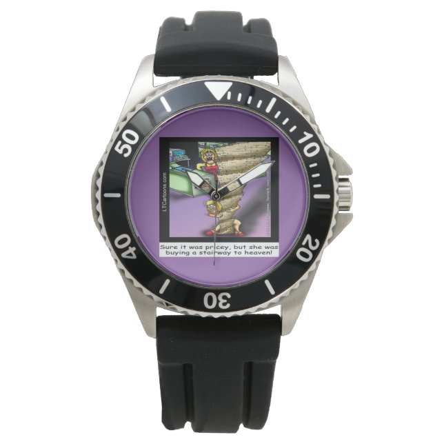 Grappige Zep-trap horloges (Voorkant)