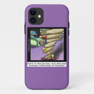 Grappige Zep Trapgevel Slimme Telefoonhoezen iPhone 11 Hoesje