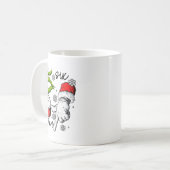 Grappige Zes Zeven 67 Meme 6 7 Kerst Elf Hand Jong Koffiemok (Voorkant links)