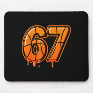 Grappige Zes Zeven 67 Meme Gen Alpha 67 Basketbal Muismat
