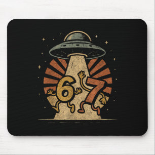 Grappige Zes Zeven 67 Meme Internet Meme Ufo Gen A Muismat