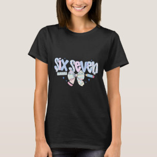 Grappige Zes Zeven 6 7 Meme 67 Onderwijzeres Shirt