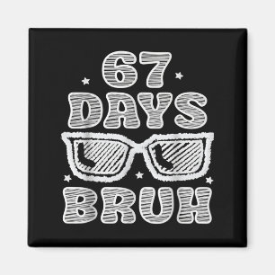 Grappige Zes Zeven 6 7 Meme Leraar 67 Dagen Bruh G Magneet