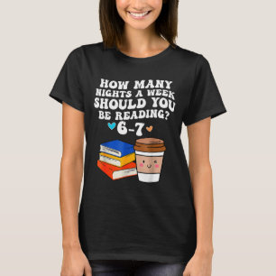 Grappige Zes Zeven 6 7 Meme Leraar Lezen 6-7 67 St T-shirt