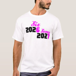 Grappige Zes Zeven Meme T-shirt