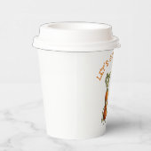 Grappige zombie groenten Halloween Papieren Bekers (Rechts)