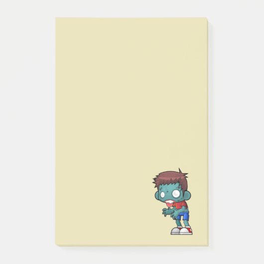 Grappige Zombie Guy Post-it® Notes (Voorkant)