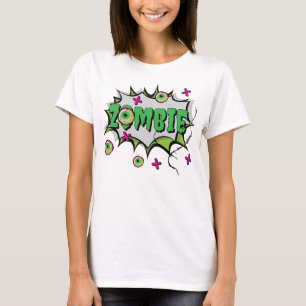 Grappige Zombie Halloween T-shirt
