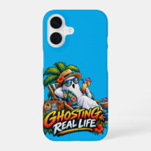 Grappige Zomer Ghost Telefoonhoes 'Real Life Negee