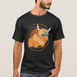 Grappige Zonnebril Boerderij Dier Koel Schots Hoog T-shirt