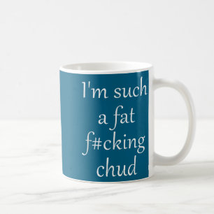 Grappige Zulke Vette Klootzak Chud Zelf Koffiemok
