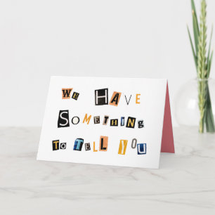 Grappige zwangerschapsaankondiging Grootmoeder Kaart