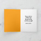 Grappige zwarte kat pompoen Halloween vakantie Kaa Feestdagen Kaart (Binnen)