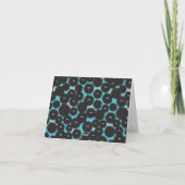 Grappige zwarte pluizige monsters (Achterkant)