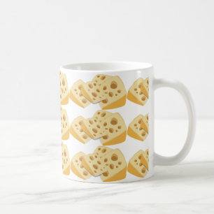 Grappige Zwitserse gourmetkaas Koffiemok