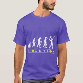 Grappigeennis Evolutie jongen T-shirt