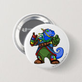 Grarrl Roo Island Player Ronde Button 5,7 Cm (Voorkant /achterkant)