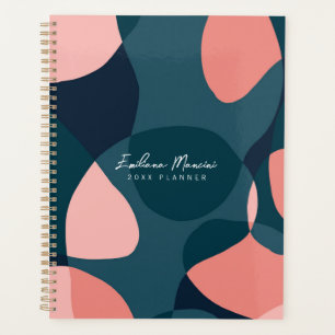 Gras Abstrait Art Planner