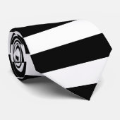 Gras B&W Stripes - Scénario Cravate (Roulé)