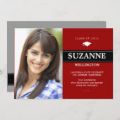 Gras Bar 1 Faire-part d'obtention d'un diplôme pho (Devant / Derrière)