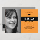 Gras Bar 1 Faire-part d'obtention d'un diplôme pho (Devant / Derrière)