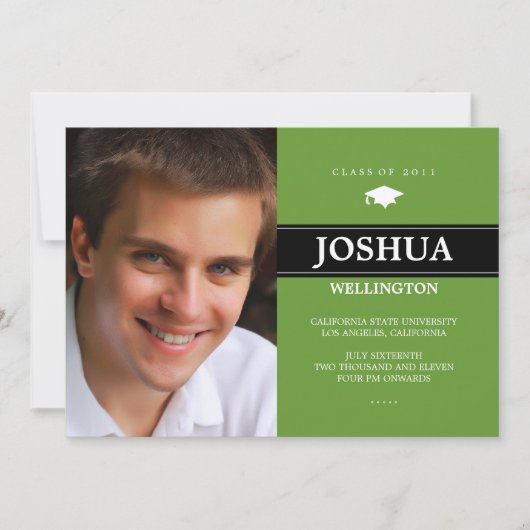 Gras Bar 1 Faire-part d'obtention d'un diplôme pho (Devant)