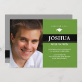 Gras Bar 1 Faire-part d'obtention d'un diplôme pho (Devant / Derrière)