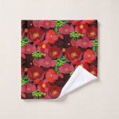 Gras, Belle Fleur De Pavot Étonnant (Gant de toilette)