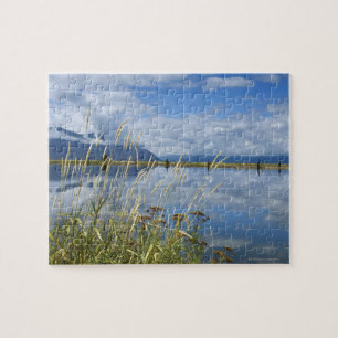 Gras bij het meer, Idaho Legpuzzel